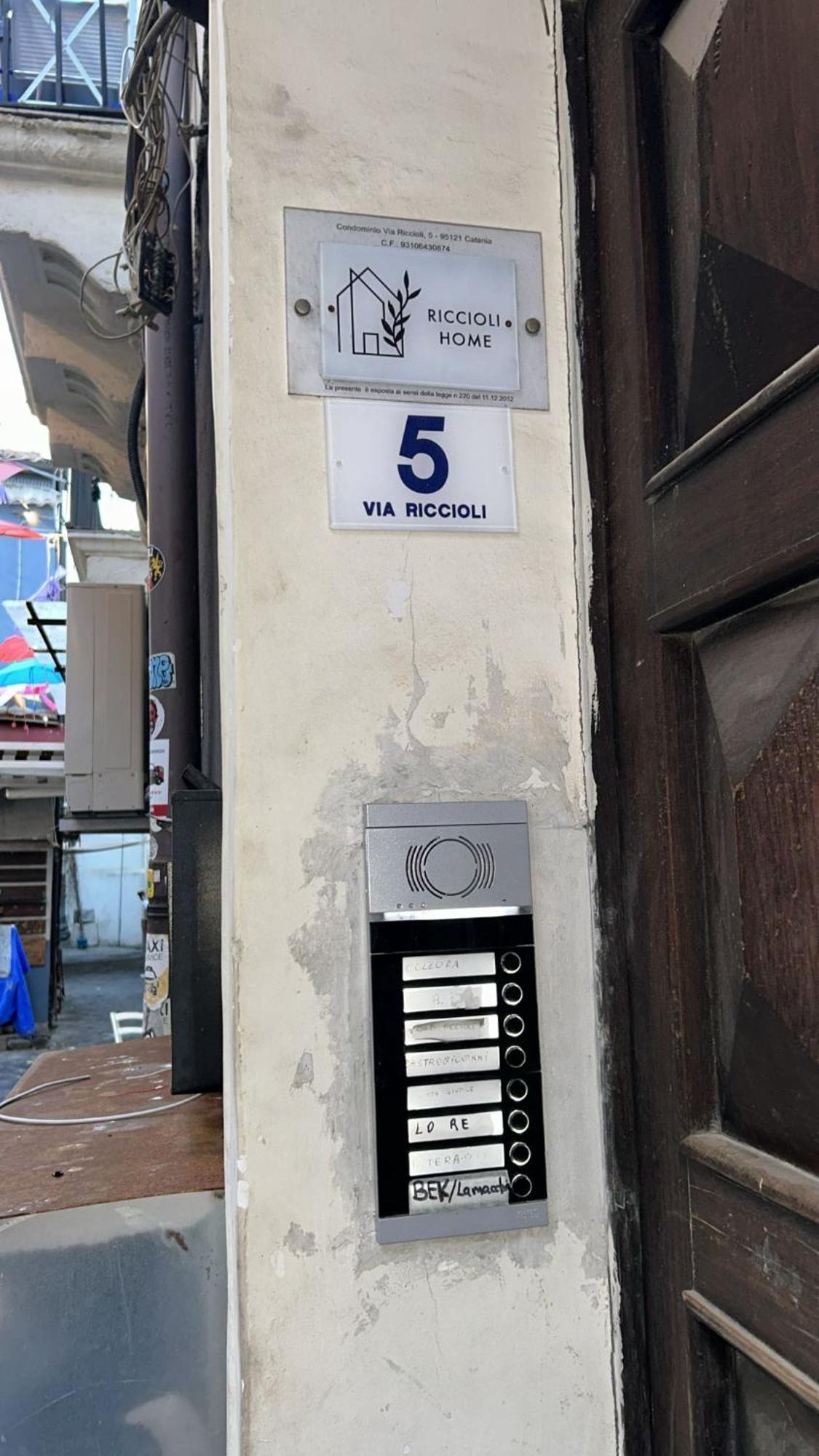 Riccioli Home Katanya Dış mekan fotoğraf